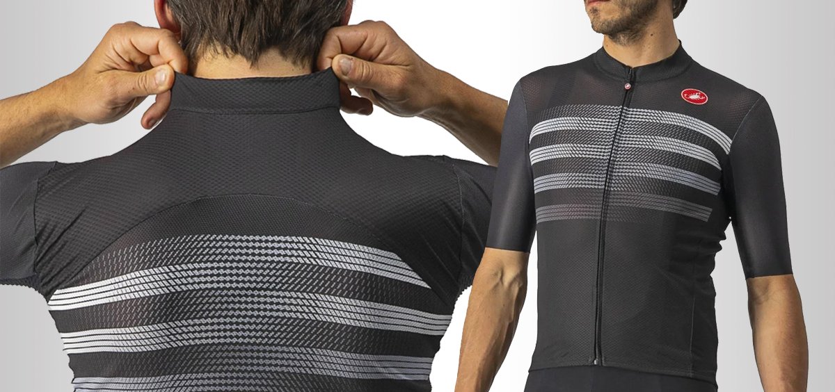 Camisa de Ciclismo Castelli Endurance Pro Jersey Preta - Bike Point